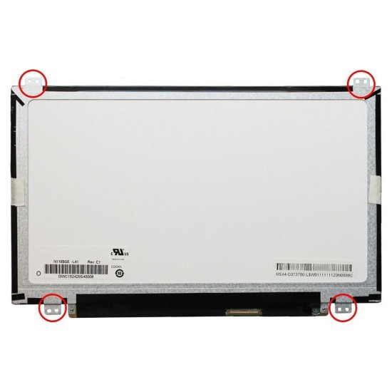 PANEL LED DE 11,6" POUR PORTABLE N116BGE-L41 N116BGE-L42 B116XW03 V.2