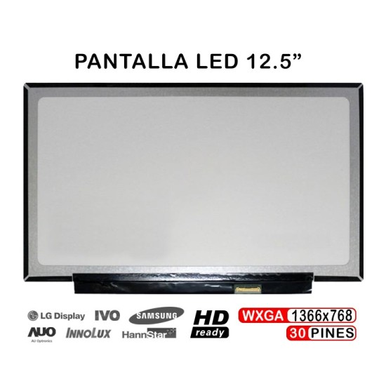ÉCRAN LED 12,5" POUR PORTABLE LENOVO THINKPAD X240 X240S 0C00318 HB125WX1-200