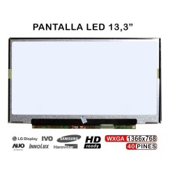 PANEL LED DE 13,3" POUR ORDINATEUR PORTABLE LP133WH2 LTN133AT25-T01 LTN133AT25-601 LTN133AT25-501
