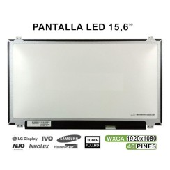 PANEL LED 15,6" POUR PORTABLE LP156WF4 40 BROCHES FHD