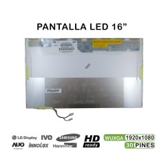 PANTALLA LED DE 16" AVEC DOUBLE CCFL POUR PORTABLE LTN160HT03 LTN160HT03-001 LJ96-04432A