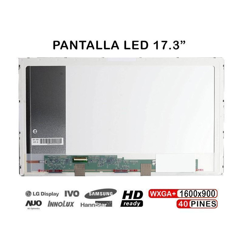 PANTALLA LED DE 17.3" POUR PORTABLE N173FGE-L11 40 BROCHES