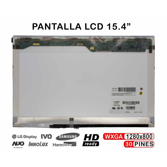 PANTALLA LCD PORTABLE 15,4 POUCES B154EW08 B154EW01 N154I3-L02 B154SW01