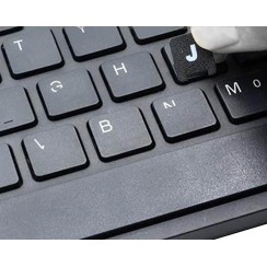 PEGATINE POUR CONVERTIR UN CLAVIER EN FRANÇAIS NOIR
