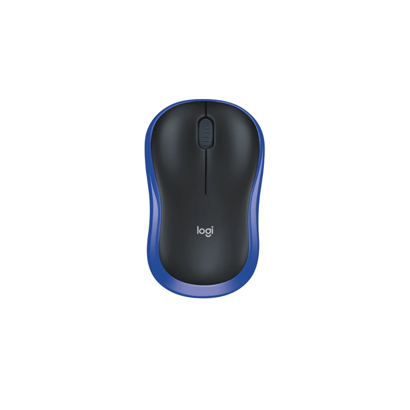 Ratón Logitech M185 Wireless Inalámbrico Bleu, Nouveau