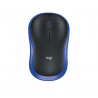 Ratón Logitech M185 Wireless Inalámbrico Bleu, Nouveau