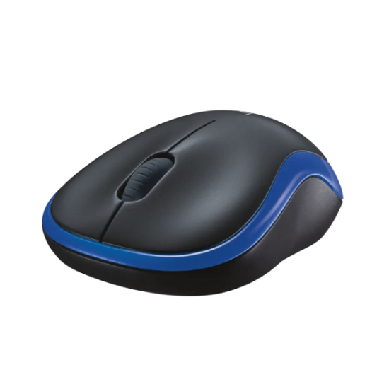 Ratón Logitech M185 Wireless Inalámbrico Bleu, Nouveau