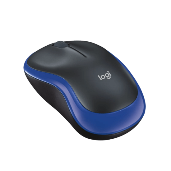 Ratón Logitech M185 Wireless Inalámbrico Bleu, Nouveau