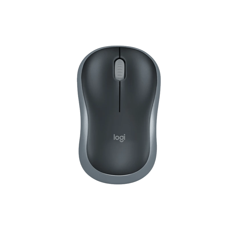 Ratón Logitech M185 sans fil Wireless Noir Gris, Neuf
