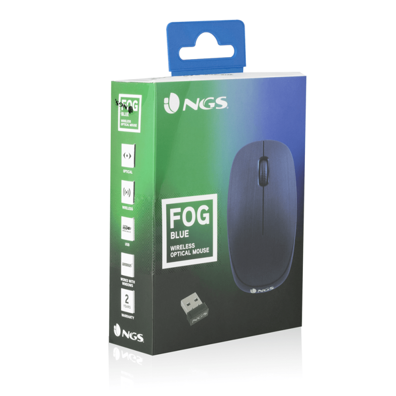 Raton NGS FOG optique bleu sans fil