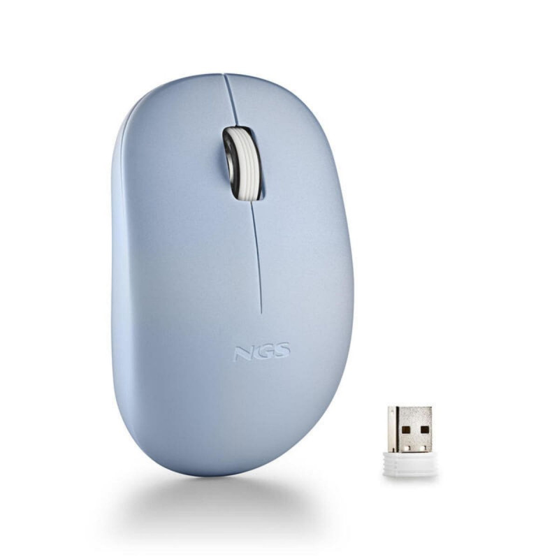 Ratón optique NGS FOG Pro sans fil 1000 DPI, Bleu, Neuf