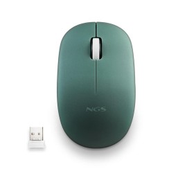 Ratón optique NGS FOG Pro sans fil 1000 DPI, Vert, Neuf