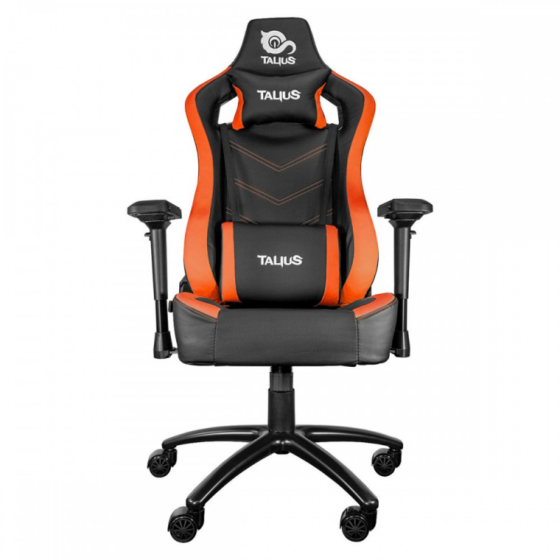 Silla Gaming Talius Vulture Negra/Naranja 4D - Confort y Estilo