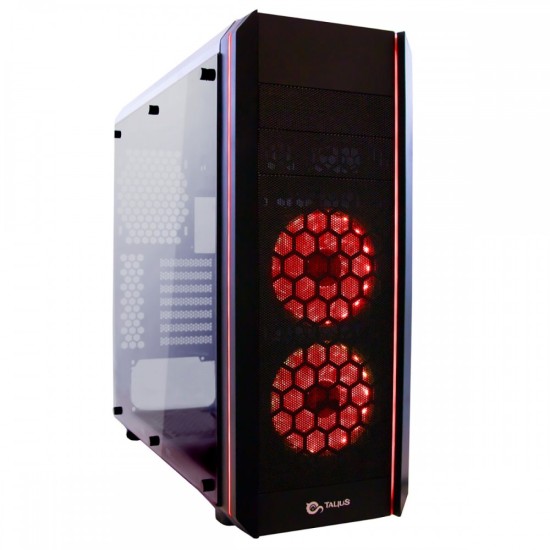 Caja ATX Gaming Talius Daemon RGB USB 3.0 - Nueva