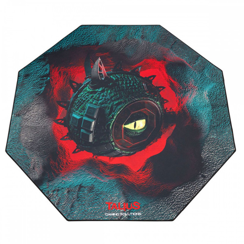 Talius Floorpad 800: Tapis de sol octogonal gaming 120 cm