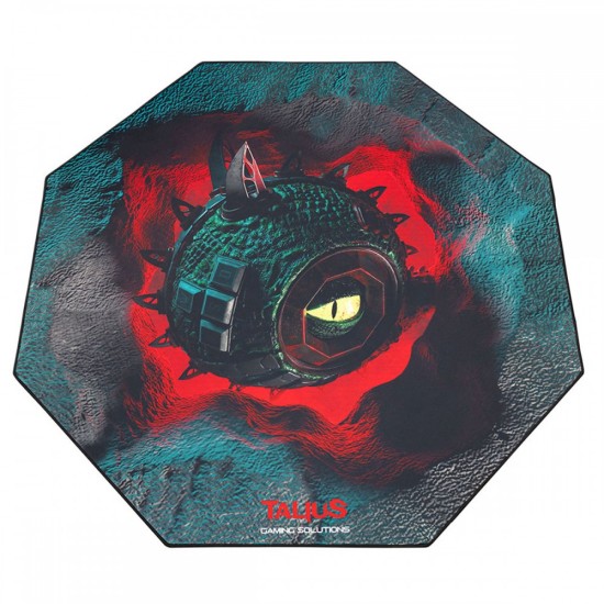 Talius Floorpad 800: Tapis de sol octogonal gaming 120 cm