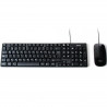 Clavier + Souris L-Link LL-KB-816-WCOMBO USB Noir Avec Câble, Neuf