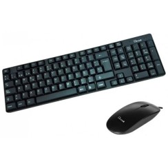 Clavier + Souris L-Link LL-KB-816-WCOMBO USB Noir Avec Câble, Neuf