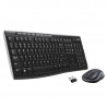 Clavier + Souris Logitech MK270 Sans fil Wireless, Noir, Neuf