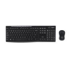 Clavier + Souris Logitech MK270 Sans fil Wireless, Noir, Neuf