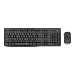 Teclado + souris Logitech MK295 Silent Touch, Noir, Neuf