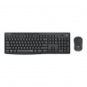 Teclado + souris Logitech MK295 Silent Touch, Noir, Neuf