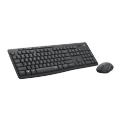 Teclado + souris Logitech MK295 Silent Touch, Noir, Neuf