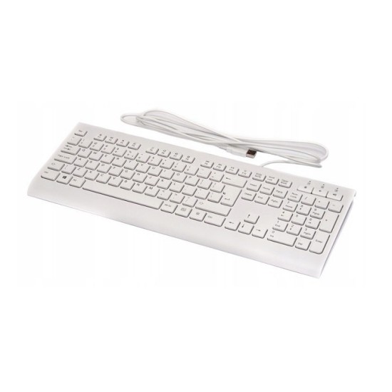 Clavier Medion KB313U USB Keyboard QWERTY, Blanc