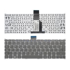 TECLADO POUR ACER ASPIRE S3, S5, V5-121, ONE 756 TRAVELMATE B1 GRIS