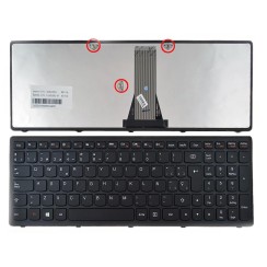 Teclier pour LENOVO G505S Noir Cadre Noir (Win8)