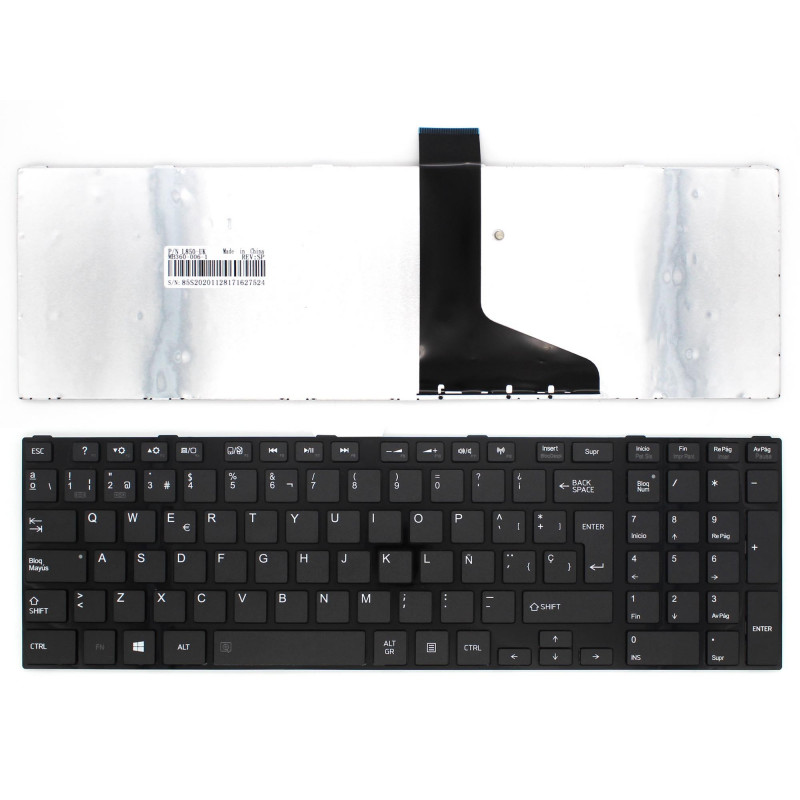 TECLIER POUR NOUVEAUX TOSHIBA SATELLITE C850 C855 C870 L850 L850D L855 L870 L870D SERIES