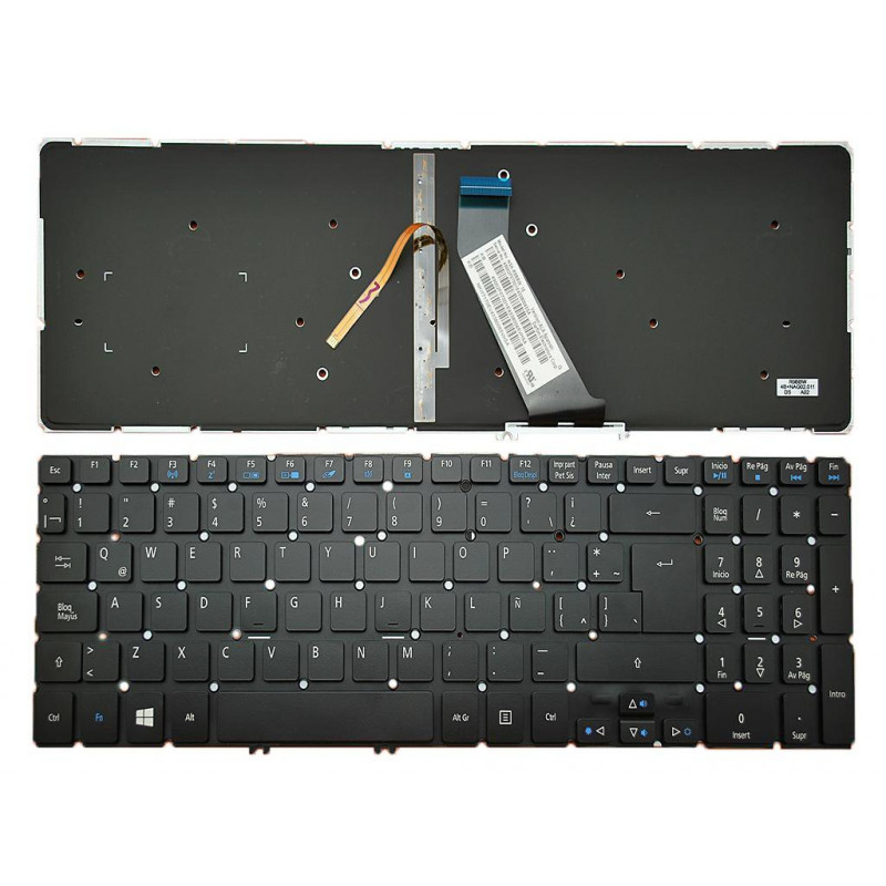 CLAVIER POUR ORDINATEUR PORTABLE ACER ASPIRE 4732Z 4332 EMACHINES D525 D725