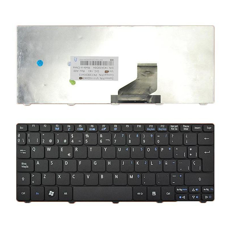 CLAVIER POUR PORTABLE ACER ASPIRE ONE D255 D260 521 533 532H AO532