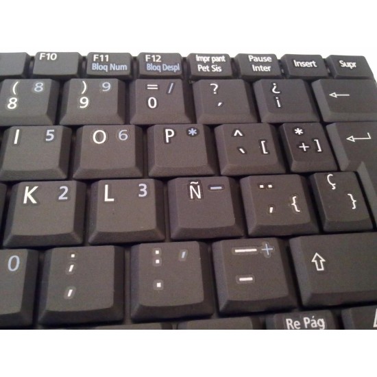 TECLIER POUR PORTABLE ACER ASPIRE ONE KAV60 D250 D150
