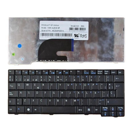 TECLIER POUR PORTABLE ACER ASPIRE ONE KAV60 D250 D150