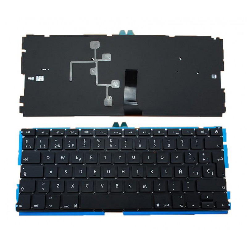 TECLIER POUR PORTABLE APPLE MACBOOK AIR A1369 MC965 RÉTROÉCLAIRÉ