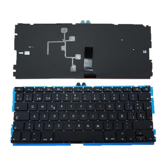 TECLIER POUR PORTABLE APPLE MACBOOK AIR A1369 MC965 RÉTROÉCLAIRÉ