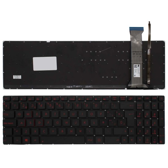 CLAVIER POUR PORTABLE ASUS GL552 GL552J GL552JX