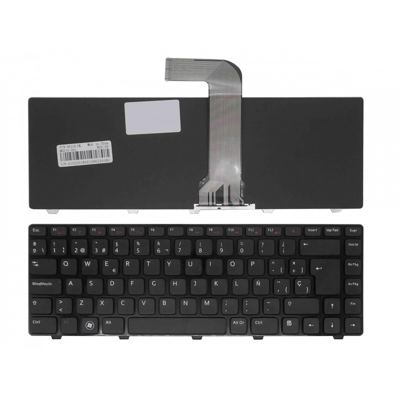 CLAVIER POUR PORTABLE DELL VOSTRO 3550 XPS L502 INSPIRON N4050 M4040 M5050 M5040