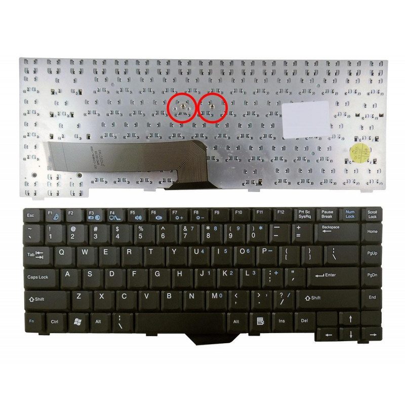 CLAVIER POUR PORTABLE FUJITSU SIEMENS AMILO A1667G A3667G M1437G M1439G M3438G PI1536