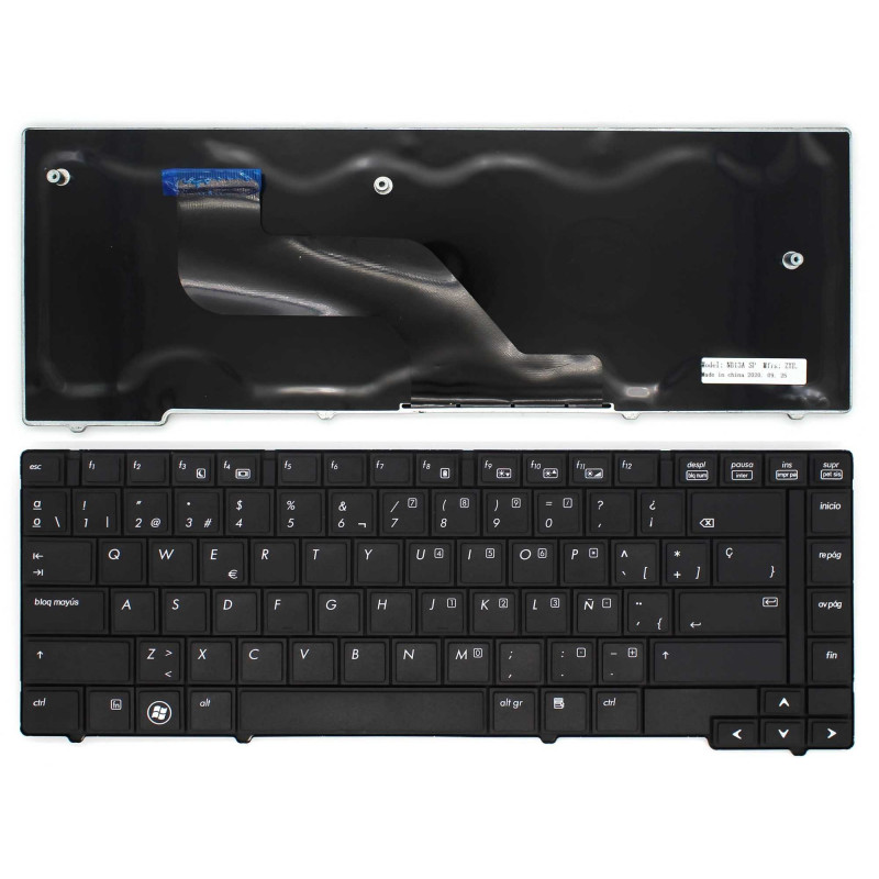 TECLADO POUR ORDINATEUR PORTABLE HP ELITEBOOK 8440W 8440P INTRO PETIT