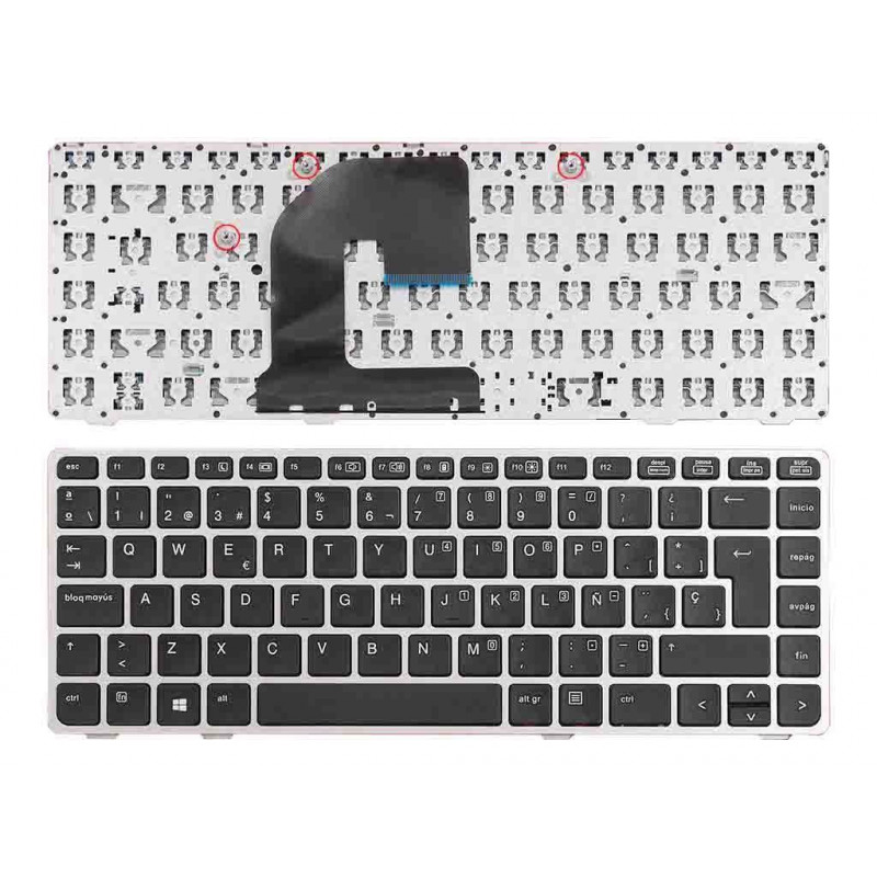 TECLADO POUR PORTABLE HP ELITEBOOK 8460P