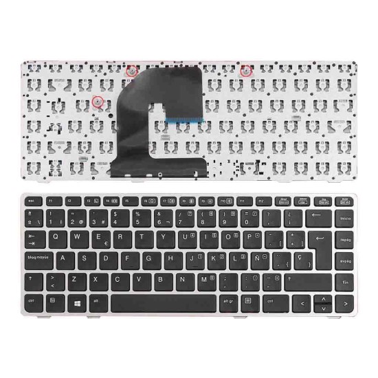 TECLADO POUR PORTABLE HP ELITEBOOK 8460P