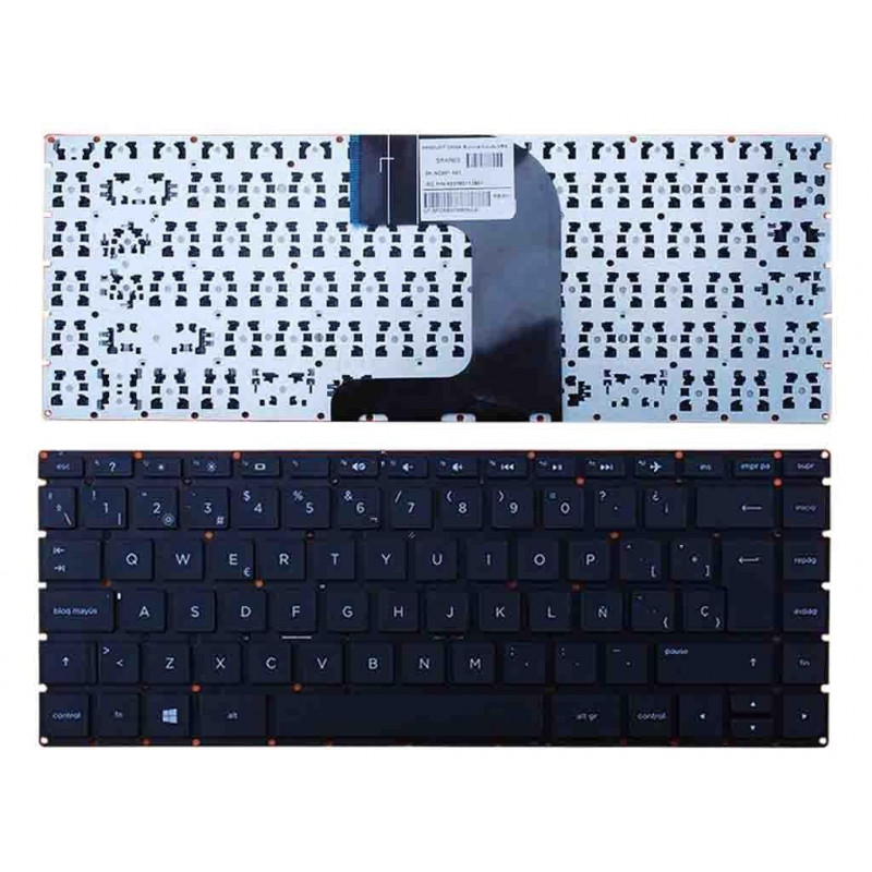 TECLADO POUR ORDINATEUR PORTABLE HP PAVILION 14-AC 14-AF