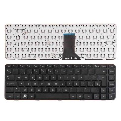 CLAVIER POUR PORTABLE HP PAVILION DM4-1000 DV5-2000 HT1BV 598891-001 9Z.N4FBV.101 6037B0049701 606883-001