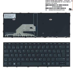 CLAVIER POUR PORTABLE HP PROBOOK 430 G5 440 G5 445 G5 NOIR AVEC CADRE
