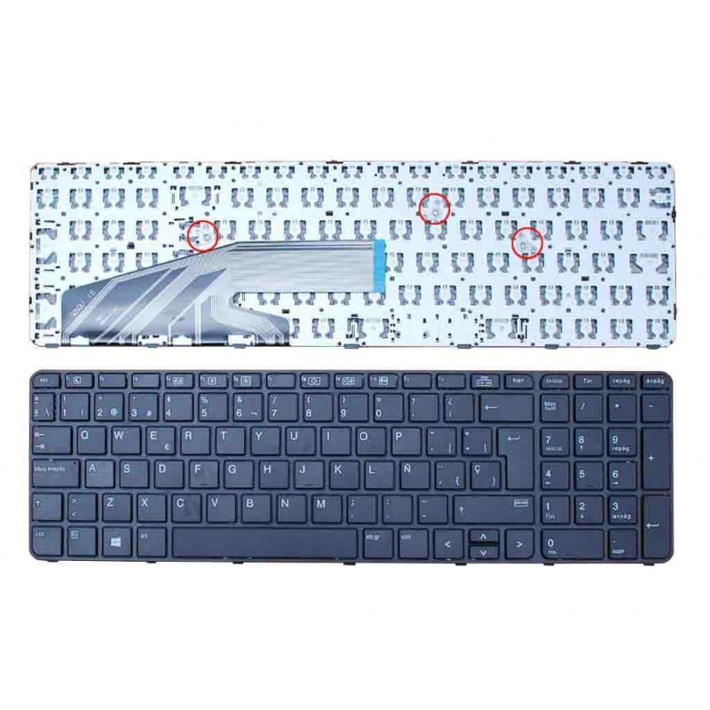 CLAVIER POUR PORTABLE HP PROBOOK 450 G3 455 G3 470 G3 WIN8
