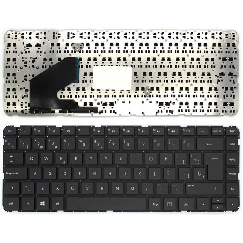TECLADO POUR PORTABLE HP SLEEKBOOK 14-B000 SERIES 697904-071