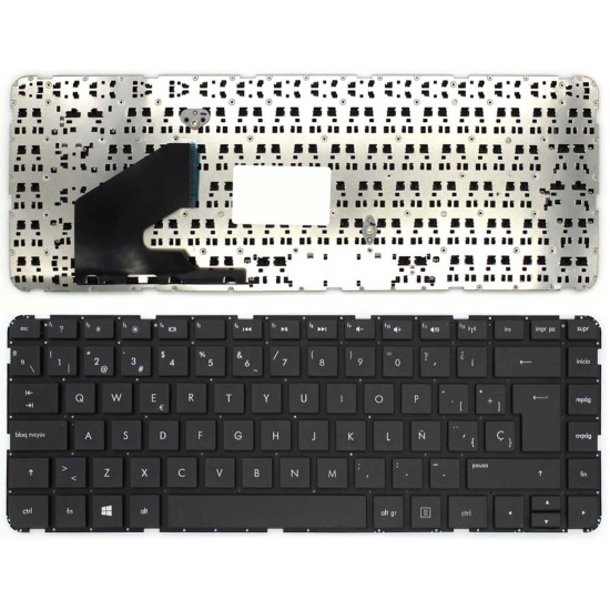 TECLADO POUR PORTABLE HP SLEEKBOOK 14-B000 SERIES 697904-071