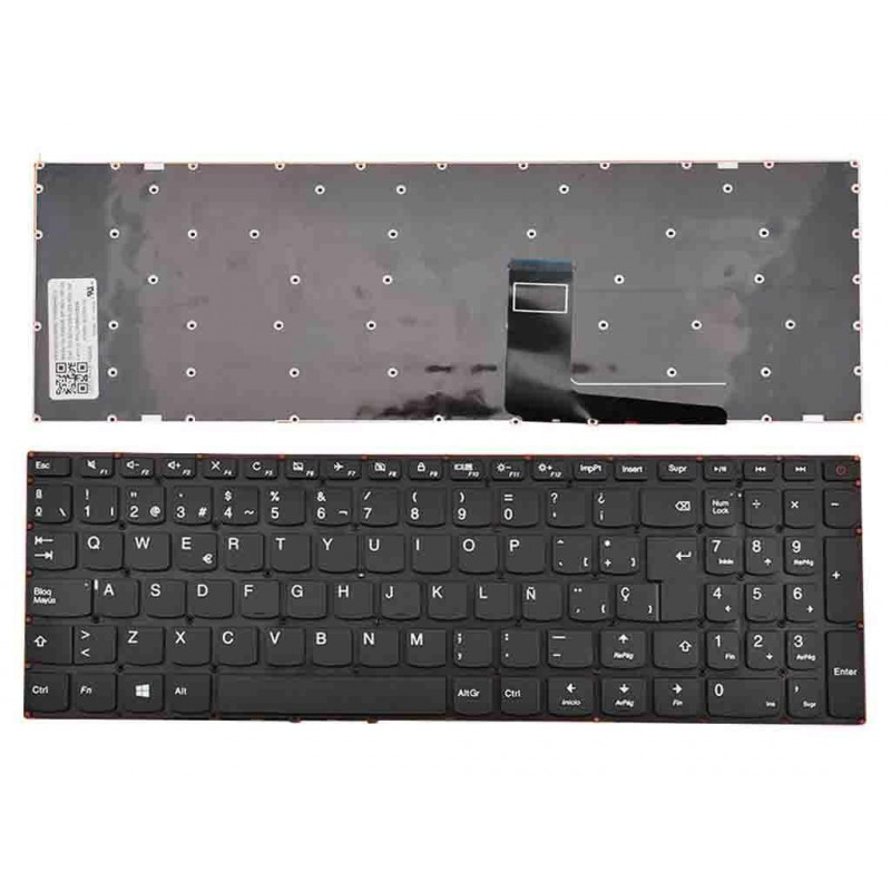 TECLIER POUR PORTABLE LENOVO IDEAPAD 110-15ACL 110-15AST 110-15IBR NOIR